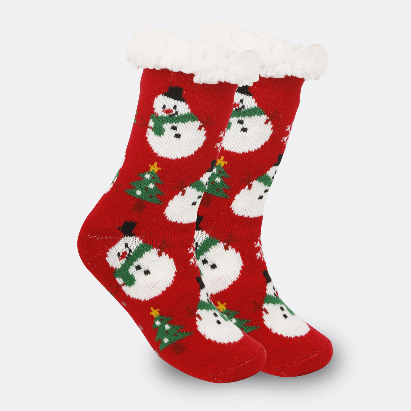 Christmas Women's Thickened Fleece-lined Room Socks