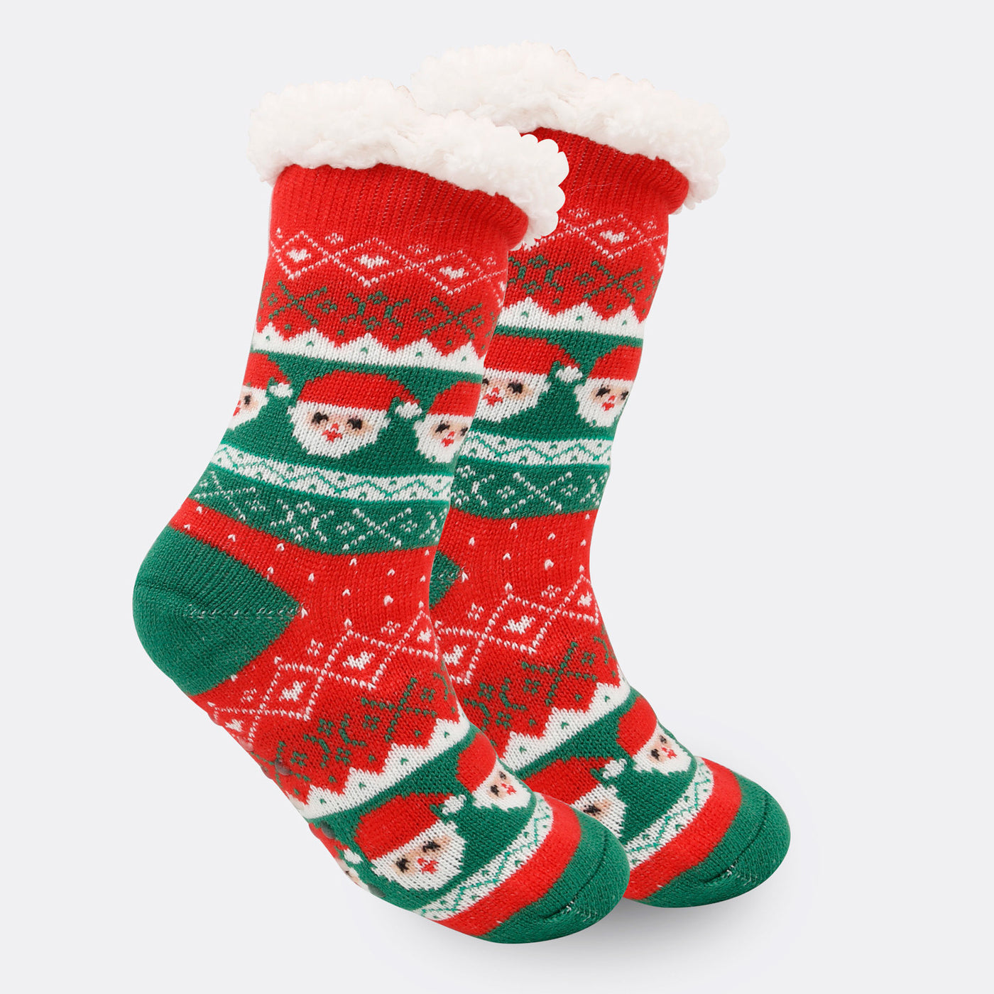 Christmas Women's Thickened Fleece-lined Room Socks